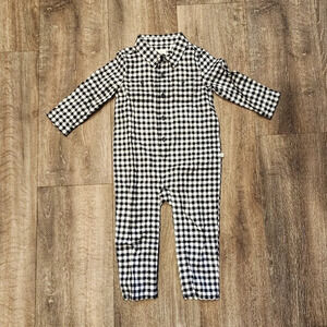 *NWT* Baby Gap Plaid Jumpsuit